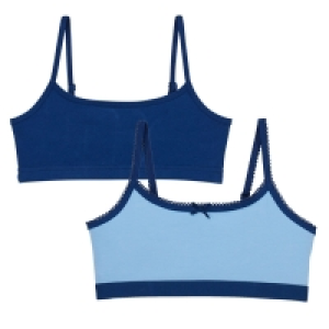 Aldi Süd  ALIVE® Kinder Bustier/Unterhemd, 2er-Set