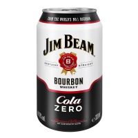 Aldi Süd   JIM BEAM® & Cola/ Cola Zero/ JIM BEAM® & Black Ice Tea Lemon 0,33 l