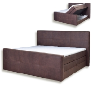 Boxspringbett - dunkelbraun - Taschenfederkern - H3 - verschiedene Grö 999.00 €