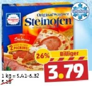 ORIGINAL WAGNER Steinofen-Pizza oder Flammkuchen 3.79 €