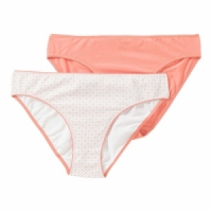 Damen-Minislip mit Blümchen-Muster, 2er-Pack 3.49 €