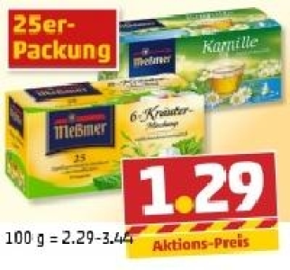 MESSMER Kr&auml;utertee 1.29&nbsp;&euro;