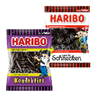 Aldi Nord Haribo HARIBO Konfekties / Lakritz-Schnecken