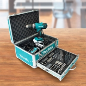 Aldi Süd  Makita 18 V Akku-Schlagbohrschrauber-Set HP457DWEX4
