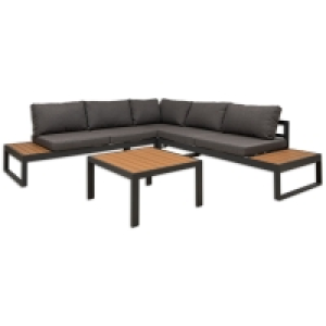 Gardiola Lounge-Set - anthrazit-teakfarben 599.00 €