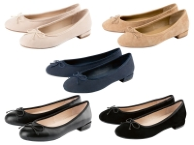 ESMARA® Ballerina Damen, gepolsterte Lederdecksohle, deutsche Schuhlei 12.99 €
