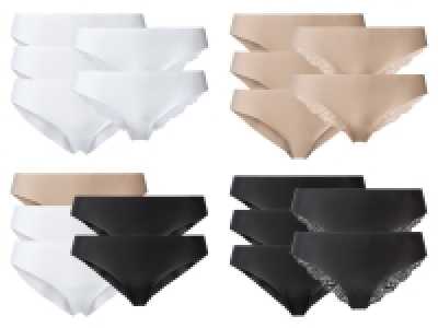 ESMARA® Lingerie ESMARA® Lasercut-Slips Damen, 5 Stück, ohne störende  9.99 €