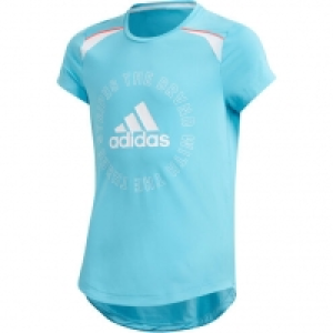 adidas T-Shirt, Rundhalsausschnitt, für Kinder