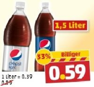 PEPSI light oder PEPSI 0.59&nbsp;&euro;