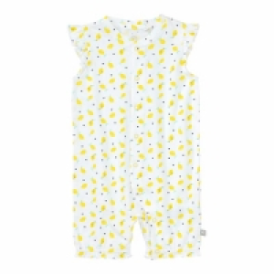 NKD  Baby-Mädchen-Pyjama mit Zitronen-Muster