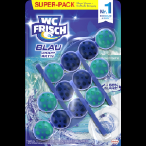 Wc Frisch Blau Kraft-Aktiv Duftspüler Ozeanfrische Super-Pack