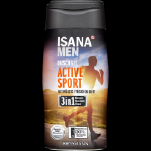 Rossmann Isana Men 3in1 Duschgel Sport