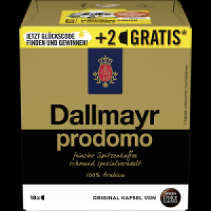 Rossmann Nescafé Dolce Gusto Dallmayr Prodomo 16+2 Kapseln