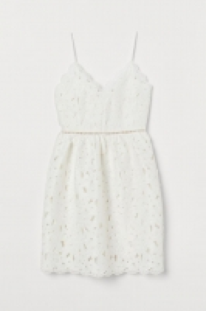 HM  Spitzenkleid mit V-Ausschnitt