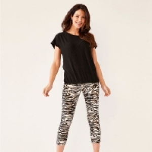 Damen-Caprihose mit Tiermuster 6.50 €