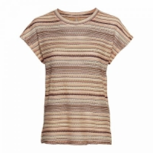 Damen-T-Shirt mit Ajour-Muster 5.00 €