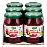 Netto  BioBio Rote Bete Scheiben 220 g, 6er Pack