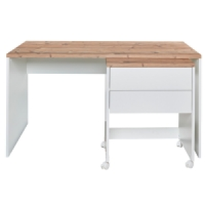 Schreibtisch mit Rollcontainer
