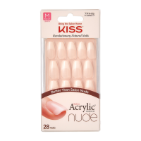 Rossmann Kiss Salon Acrylic Nude Nails selbstklebende Fingernägel Leilani