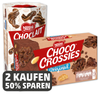 Penny  NESTLÉ Choco Crossies oder Choclait Chips