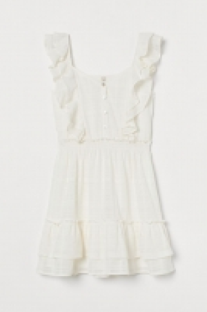 Baumwollkleid mit Volants 22.99 €