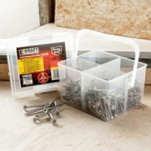 Edelstahl-Spanplattenschrauben 320 Stück 6.99 €