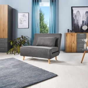 Aldi Süd  Sofabett, 1-Sitzer Grau