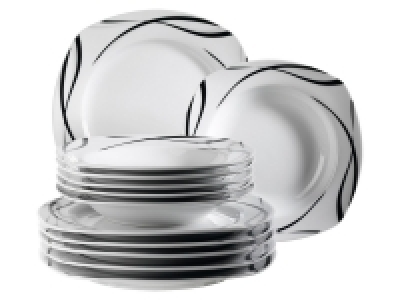 MÄSER Serie Oslo, 12-teiliges Teller-Set, klassisch, zeitlos, elegant, 45.99 €