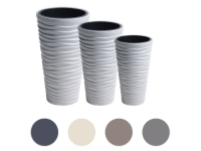 Prosperplast Blumentopf »Sand Slim«, herausnehmbarer Einsatz, mit hori 9.99 €