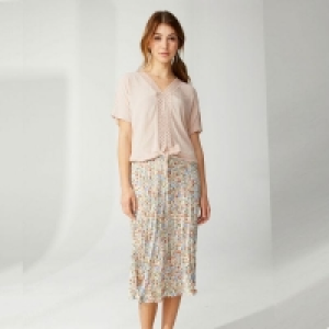 Damen-Faltenrock mit Blumenmuster 7.99 €