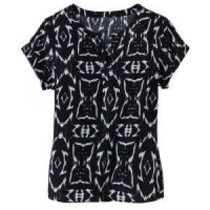 Damen-Bluse mit Ärmelumschlag 5.99 €