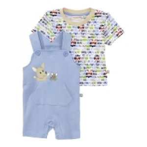 Baby-Jungen-Set mit Känguru-Tasche, 2-teilig 3.99 €