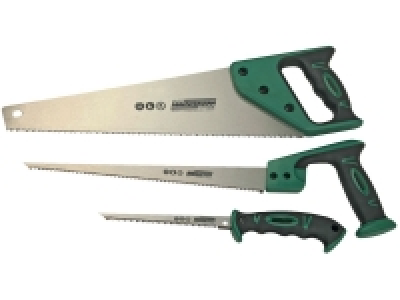 BRÜDER MANNESMANN Säge, 3-teiliges Set, Sägeblatt aus Manganstahl, mit 15.99 €