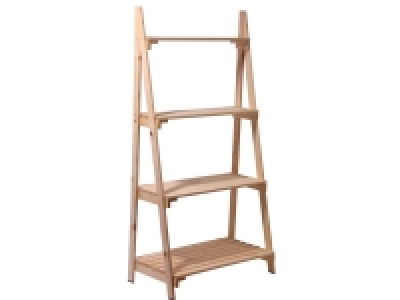 dobar Großes Pflanzenregal mit 4 Ablageflächen, Kiefer 58.99 €