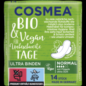 Cosmea Bio-Ultra-Binden Normal mit Flügeln