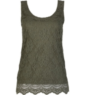 Tanktop mit Spitze überzogen 3.00 €