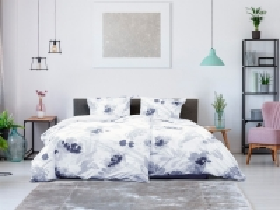 Primera Perkal Bettwäsche »Aquarell Blumen grau« 24.99 €
