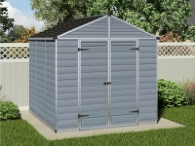 Palram Gartenhaus »Skylight Shed«, anthrazit, Aluminiumrahmen, Polycar
