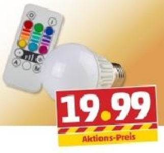 LED-Farbwechsellampe 19.99&nbsp;&euro;