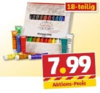 Acryl- oder &Ouml;lfarben-Set 7.99&nbsp;&euro;