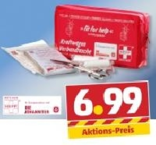 Kfz-Verbandtasche 6.99 €
