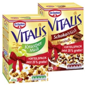 Dr. Oetker Vitalis Müsli 2.22 €