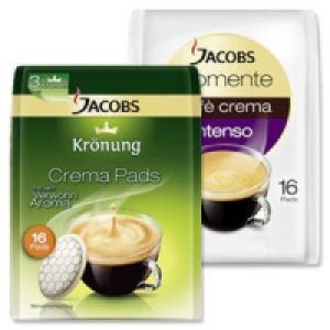 Jacobs Kr&ouml;nung Kaffepads oder Momente Kaffeepads 1.59&nbsp;&euro;