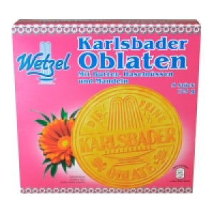 WETZEL Karlsbader Oblaten 125 g