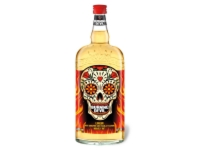 Lidl  Burning Devil Tequila Liqueur mit Zimt 20% Vol