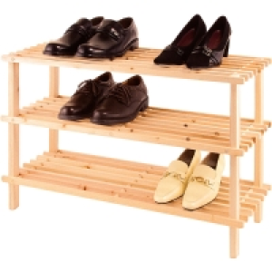 Roller  Schuhregal - Tanne - 3 Etagen