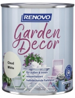 Hagebau  Farblasur »Garden Decor«, für innen & außen, 0,75 l, weiß, seidenmatt