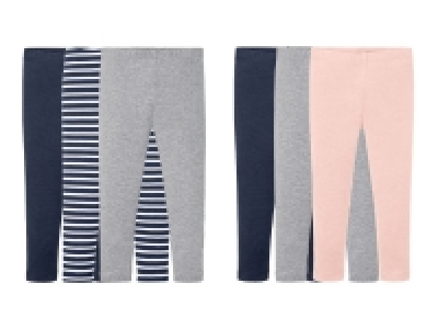 LUPILU® Kleinkinder Leggings Mädchen, 3 Stück 5.99 €