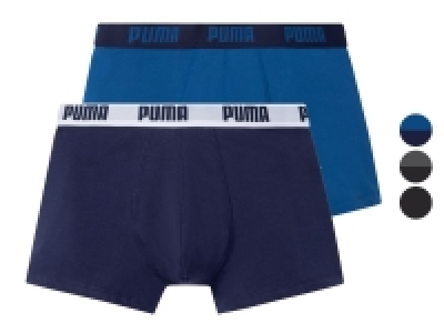 Lidl Puma Puma Boxershorts Herren, 2 Stück, Slim Fit