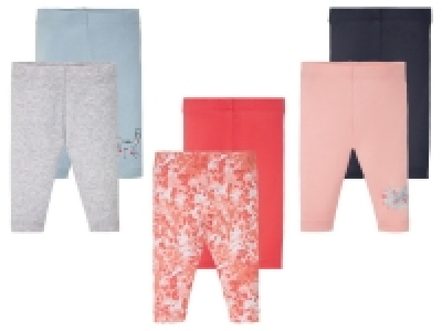 LUPILU® Baby Leggings Mädchen, 2 Stück, mit Baumwolle 4.99 €